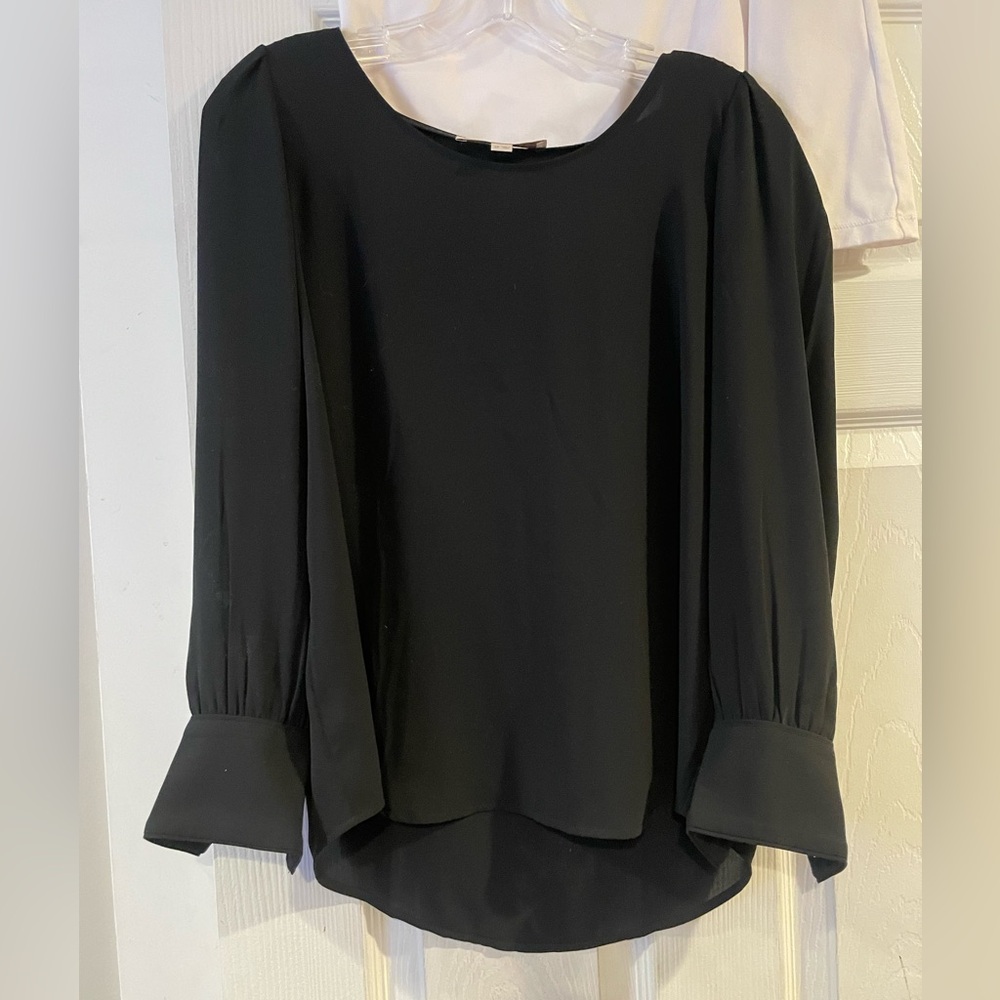Ann Taylor black blouse
